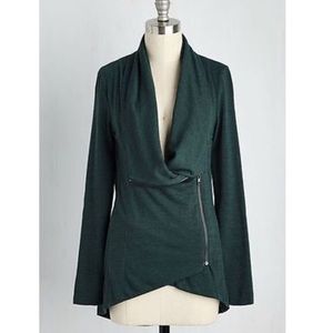 *SOLD* Modcloth Green Airport Greeting Sweater